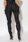Alexander McQueen Jeans with cutouts