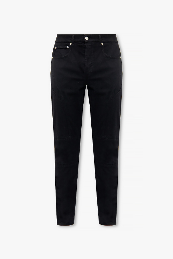 Alexander McQueen Jeans with stitching details