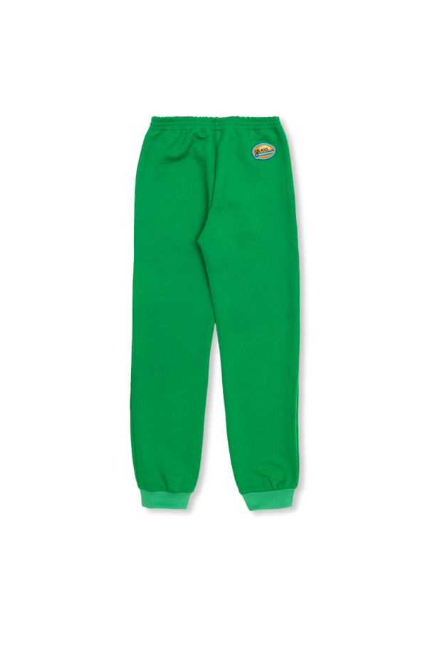 Gucci Kids Spodnie dresowe z logo