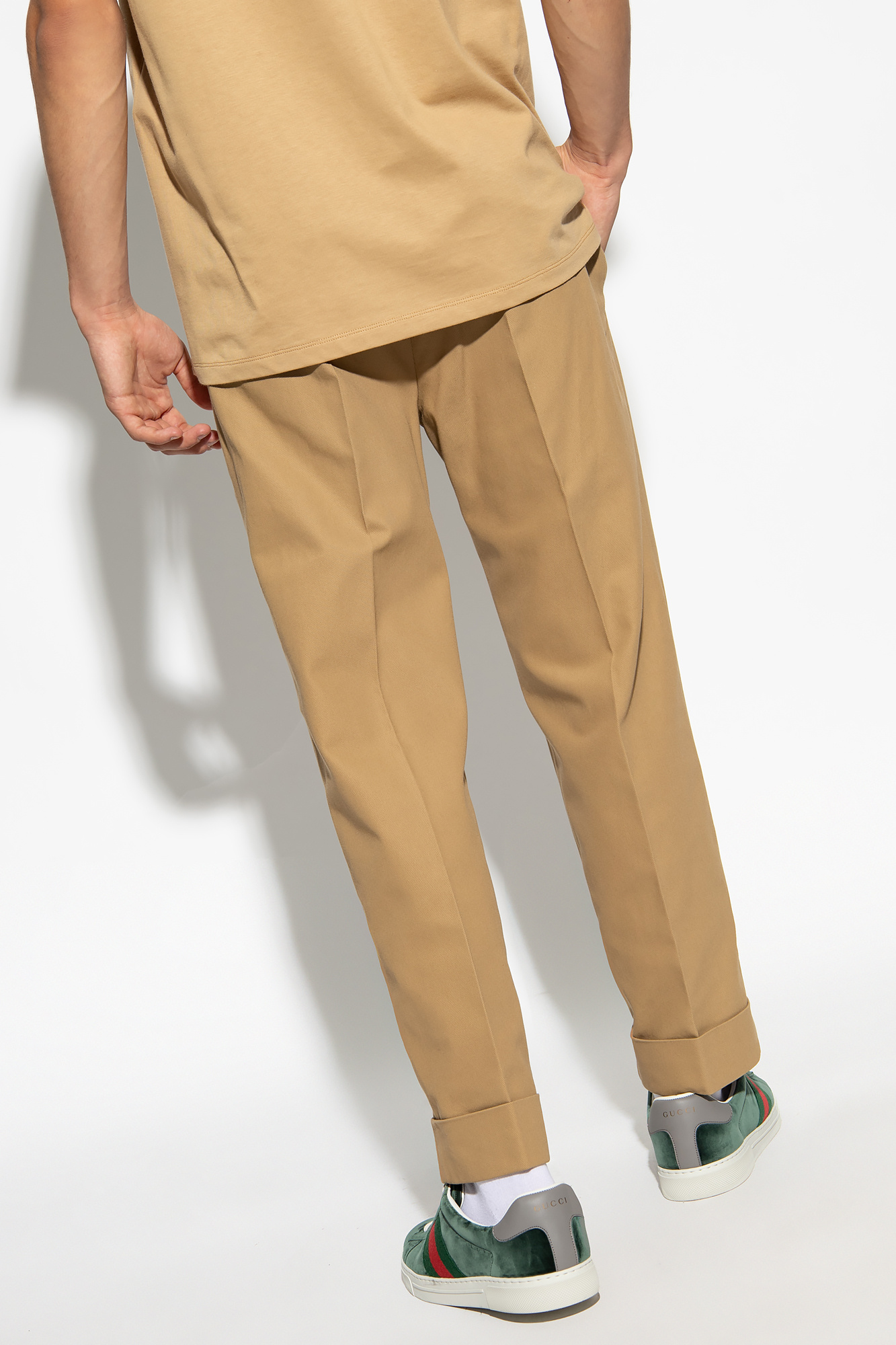 Gucci Pleat-front trousers