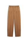 Gucci BROWN Pleat-front trousers