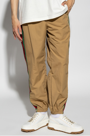 Gucci Side-stripe trousers