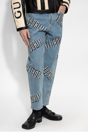 Gucci Printed jeans