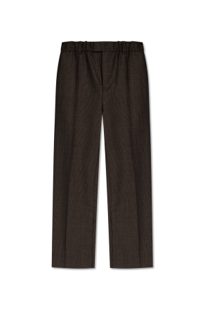 Pleat-front trousers od bottega top Veneta