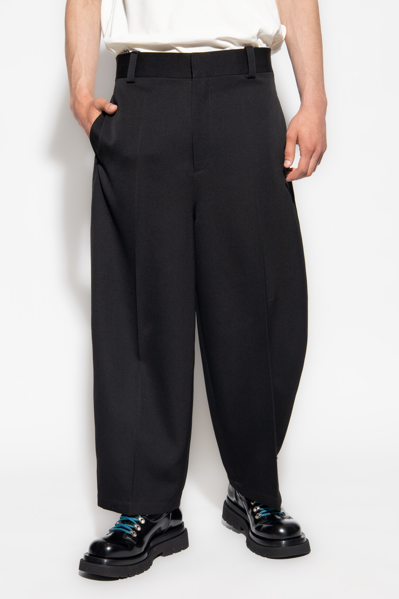 Bottega Veneta Wool quilted trousers