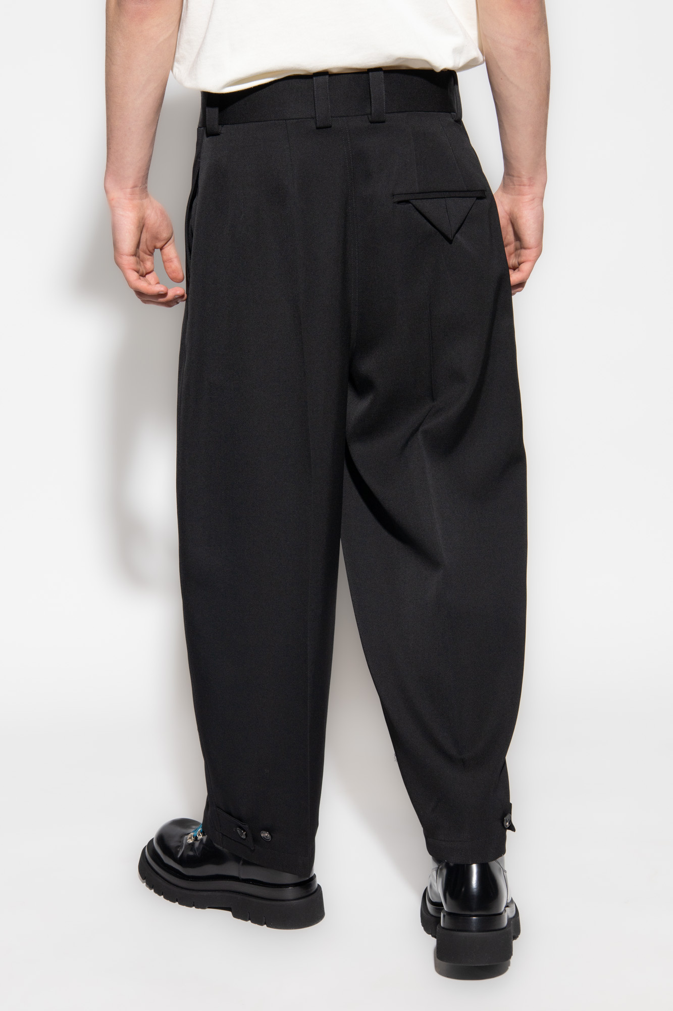 Bottega Veneta Wool quilted trousers