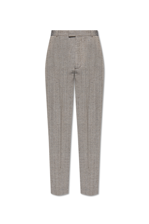 Bottega Veneta Pleat-front Stivali trousers