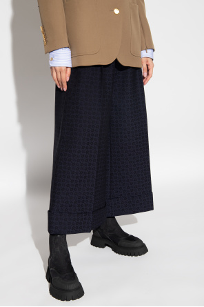 Gucci Spodnie z żakardowym wzorem