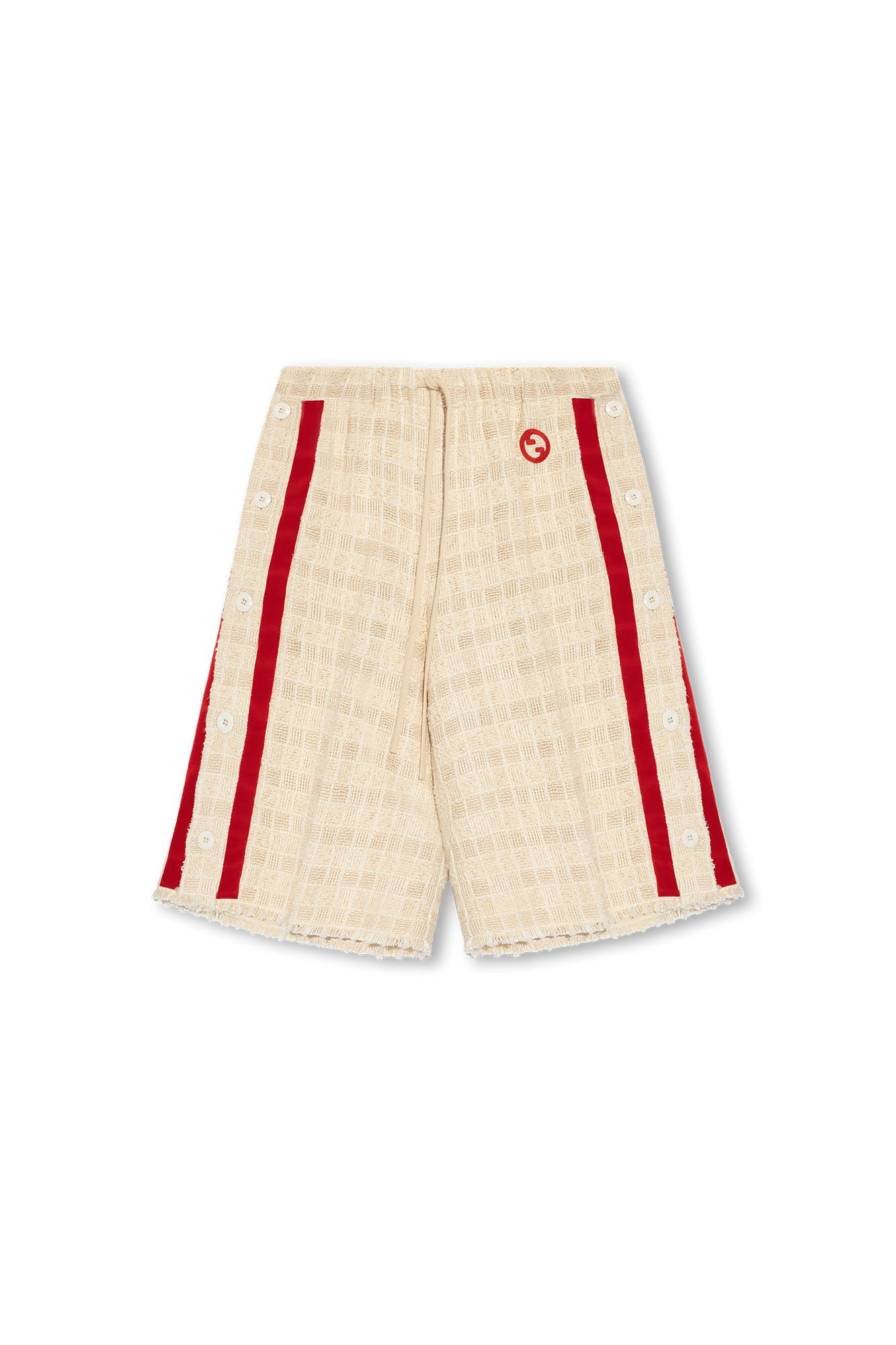 gucci SZYLKRETOWE Tweed shorts