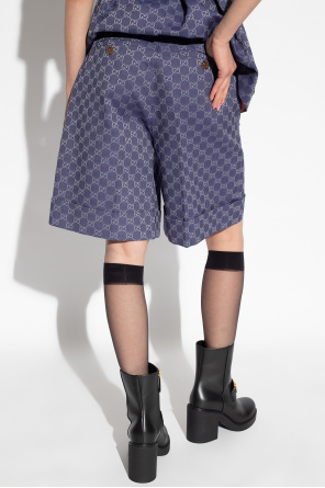 Gucci dakota Monogrammed shorts