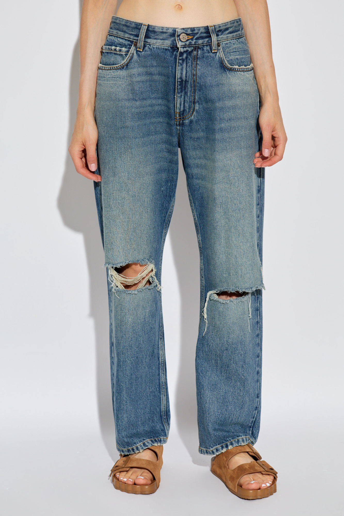 Balenciaga Jeans with a `vintage` effect