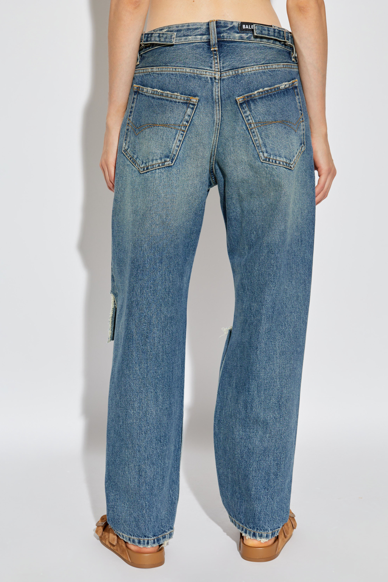 Balenciaga Jeans with a `vintage` effect