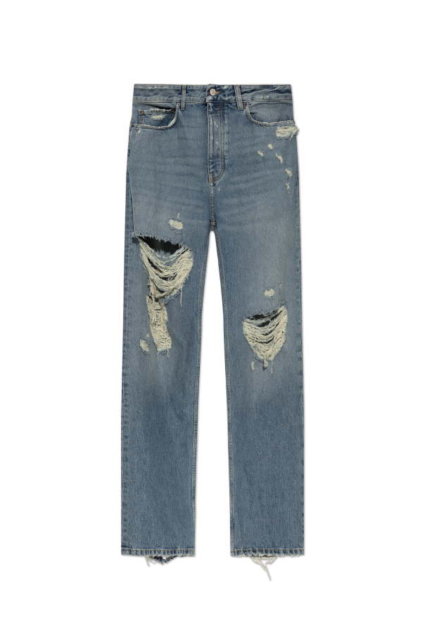 Balenciaga Distressed Effect Jeans