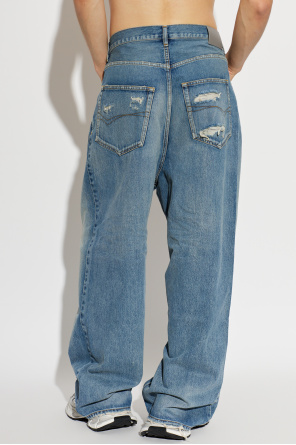 Balenciaga Jeans mit weitem Bein