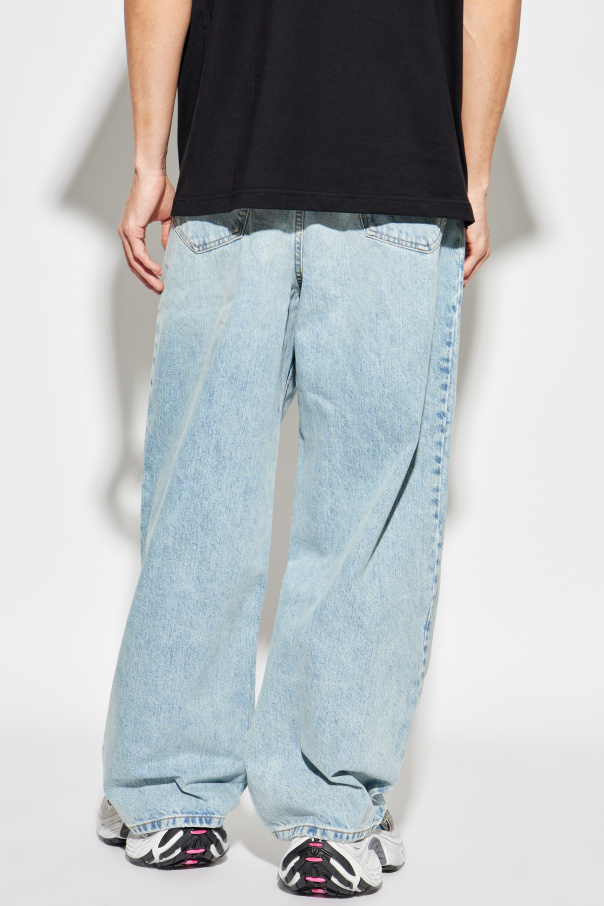 Balenciaga Jeansy z szerokimi nogawkami