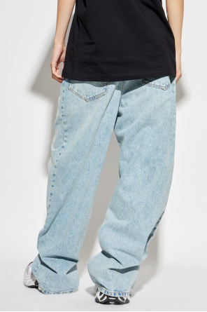 Balenciaga Jeansy z szerokimi nogawkami