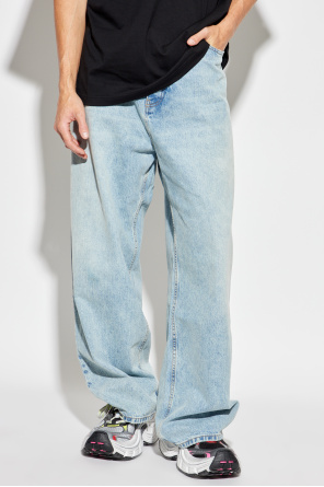 Balenciaga Jeansy z szerokimi nogawkami