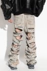Balenciaga GREY Distressed jeans
