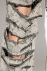 Balenciaga GREY Distressed jeans