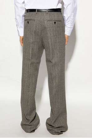 Gucci Pleat-front trousers in wool