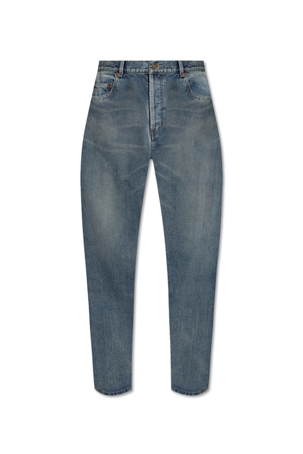 Jeans with slightly tapered legs od Saint Laurent