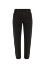 Saint Laurent BLACK High-waisted jeans