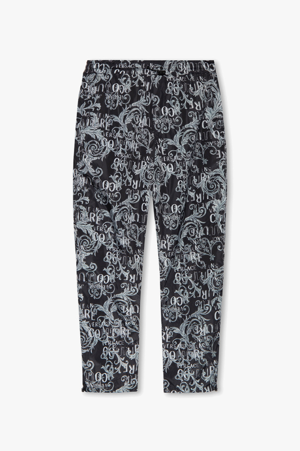 Versace Jeans Couture Patterned stones trousers