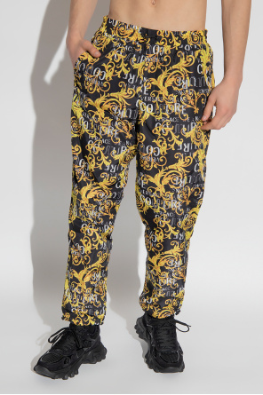 Versace Jeans Couture Patterned detaljer trousers