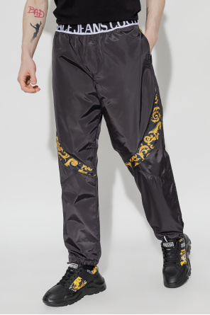 neil barrett kids camouflage print elasticated waist shorts item Printed track pants