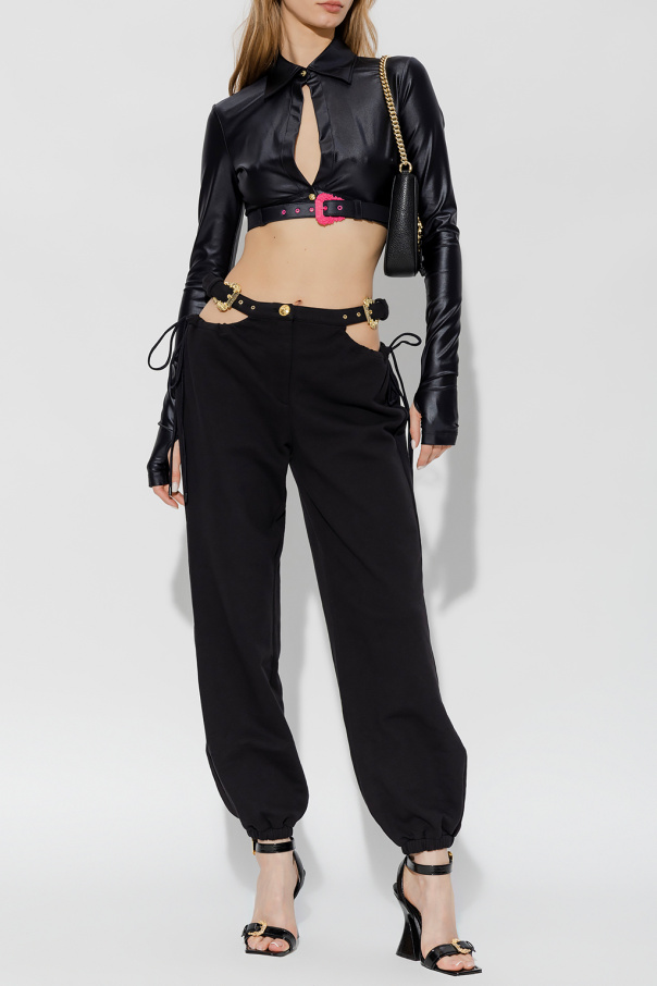 Versace Jeans Couture Sweatpants with cut-outs
