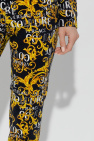 Versace Jeans Couture BLACK Cotton trousers