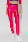 Versace Jeans Couture PINK Leggings with logo