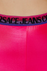 Versace Jeans Couture PINK Leggings with logo