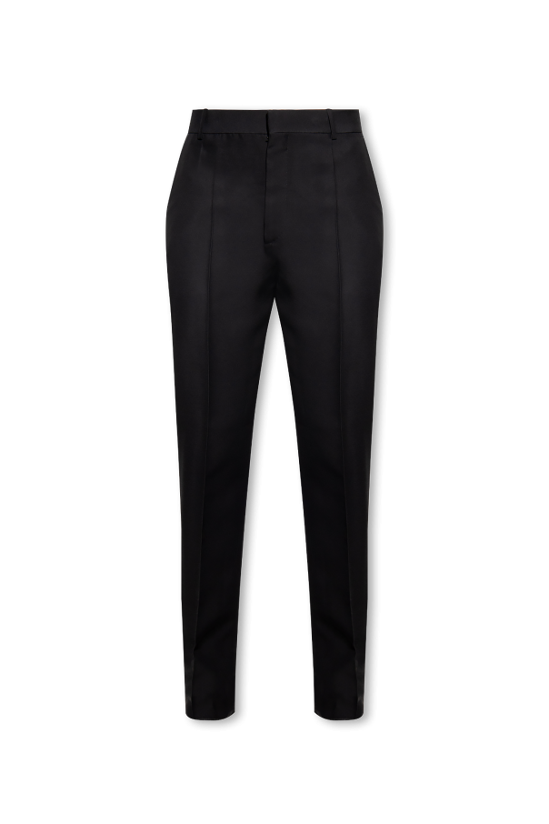 Alexander McQueen Pleat-front Straight trousers