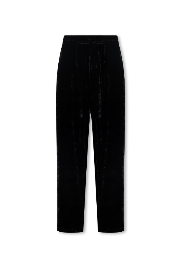 Balenciaga Aksamitne spodnie