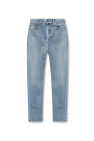 Saint Laurent BLUE Jeans with logo patch