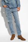Saint Laurent BLUE Jeans with logo patch
