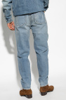 Saint Laurent BLUE Jeans with logo patch