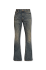Balenciaga NAVY BLUE Jeans with vintage effect
