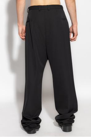 Balenciaga Pleat-front Crepe trousers