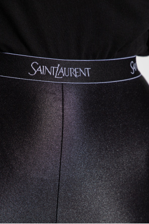 Saint Laurent Footed leggings