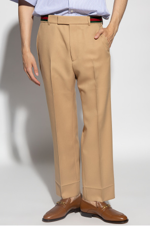 Gucci Pleat-front Lounge trousers