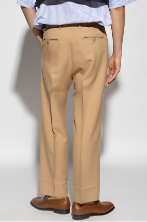 Gucci Pleat-front Lounge trousers