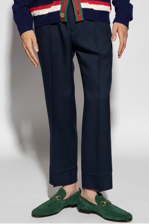 Gucci Pleat-front jean trousers