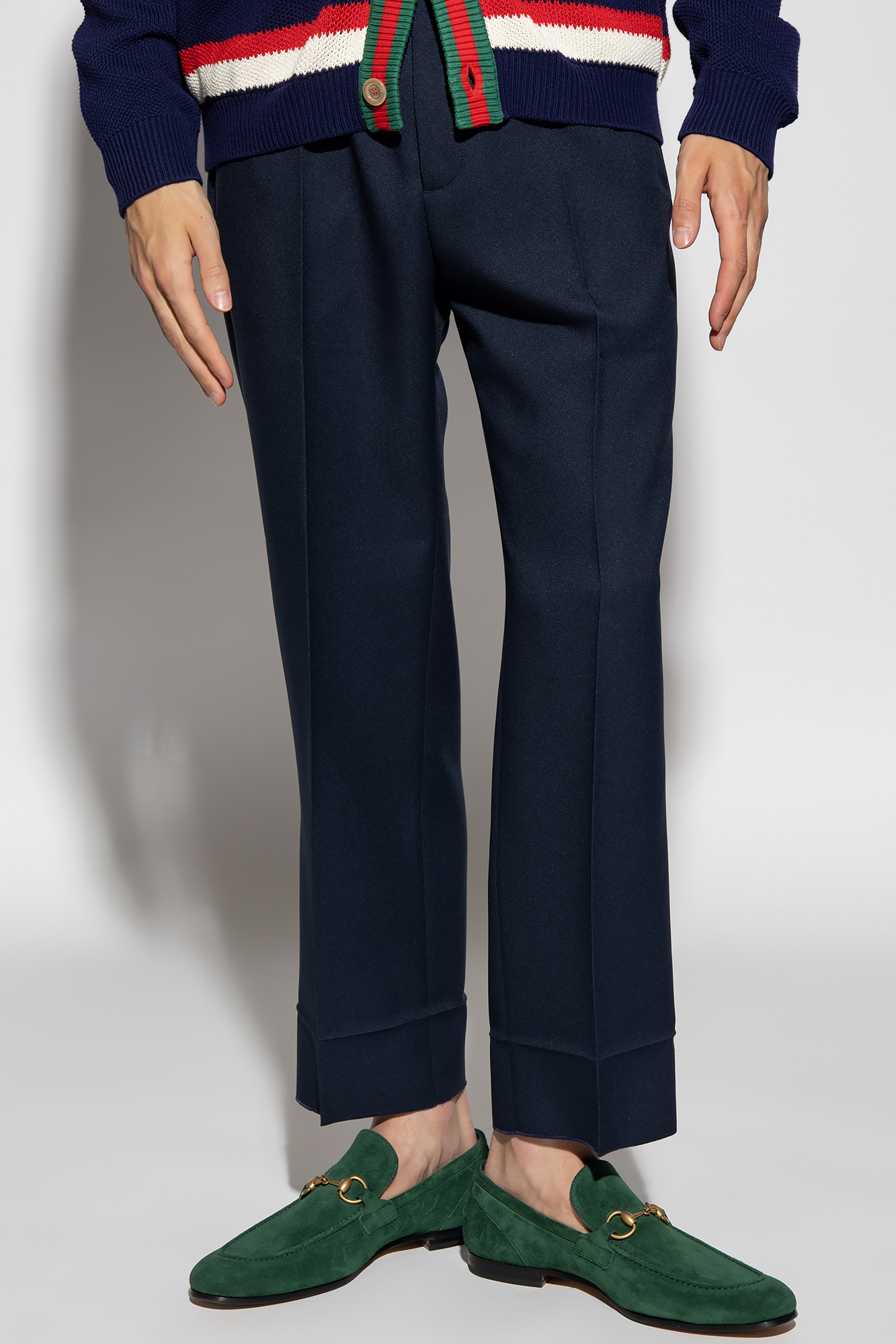 Gucci Pleat-front trousers