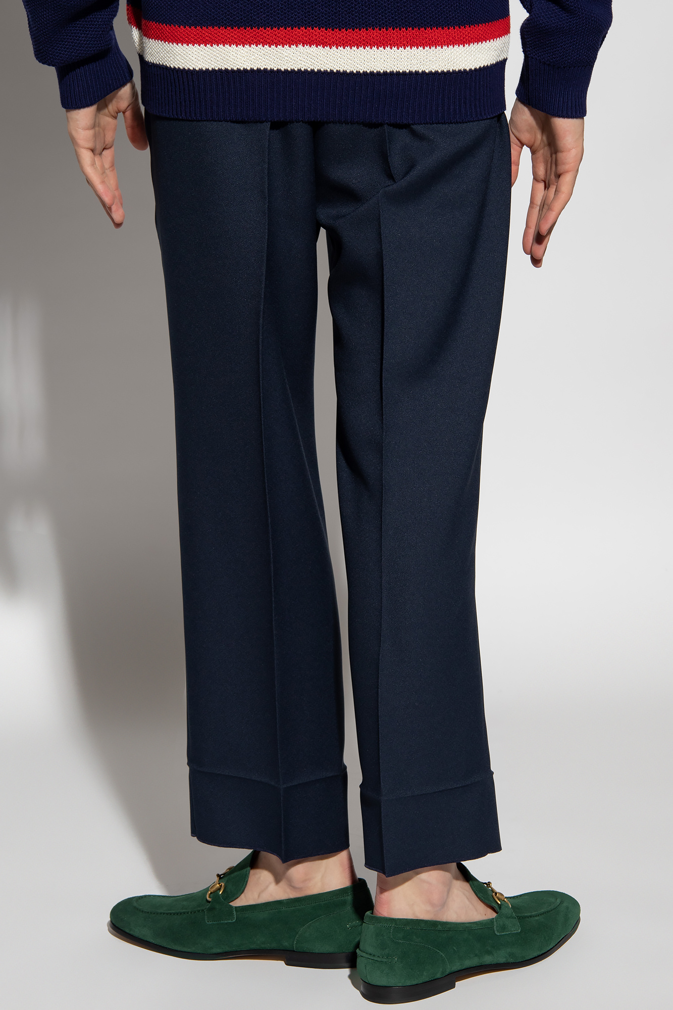 Gucci Pleat-front trousers