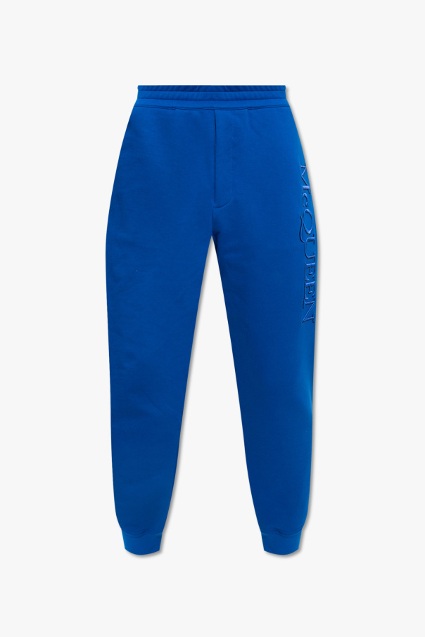 Alexander McQueen Trousers with logo