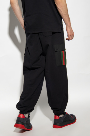 Gucci Spodnie dresowe typu ‘cargo’