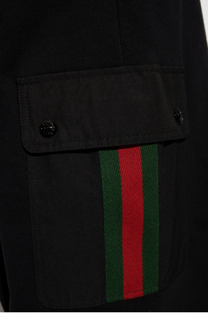 Gucci Spodnie dresowe typu ‘cargo’