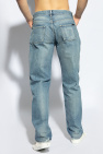 Saint Laurent BLUE Jeans with abrasions